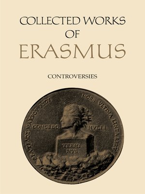 cover image of Collected Works of Erasmus: Controversies